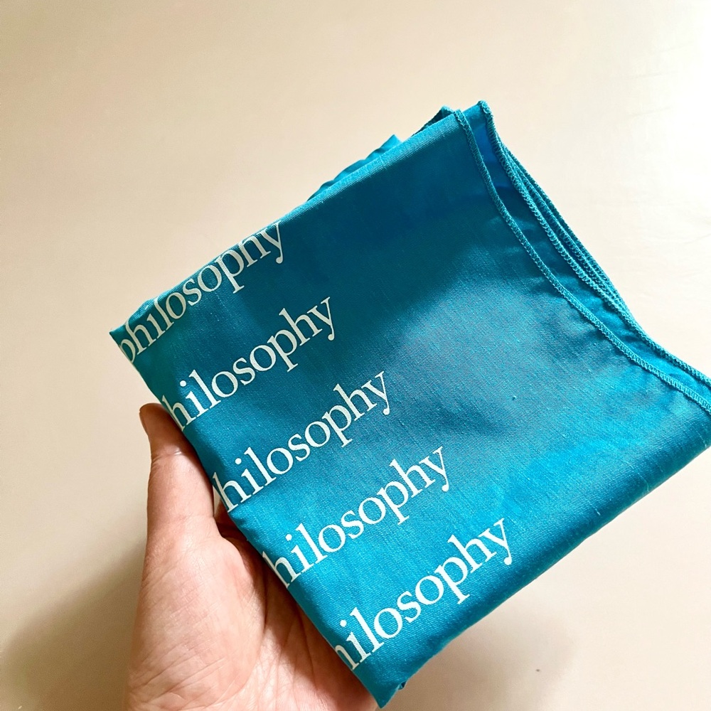 Philosophy Square Scarf (55x55 cm)